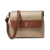 Tommy Hilfiger Camilla II Flap Crossbody-Square Monogram Jacquard