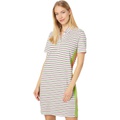 Tommy Hilfiger 1u002F4 Zip Polo Dress Stripe