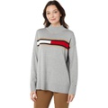 Tommy Hilfiger Flag Mock Neck Sweater