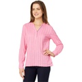 Tommy Hilfiger Long Sleeve Popover Tunic - Dobby