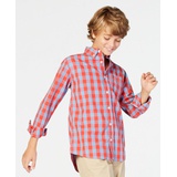 Big Boys Kirk Box-Plaid Button-Down Shirt