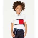 Toddler Boys Embroidered Logo Stripe Polo