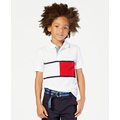 Little Boys Colorblocking Tommy Flag Polo