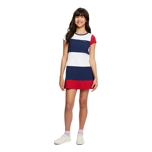 타미힐피거 Toddler Girls Colorblock Jersey Dress