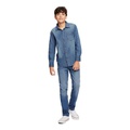 Toddler Boys Max Denim Button-Front Shirt