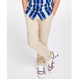 Little Boys Flat-Front Stretch Chino Pants