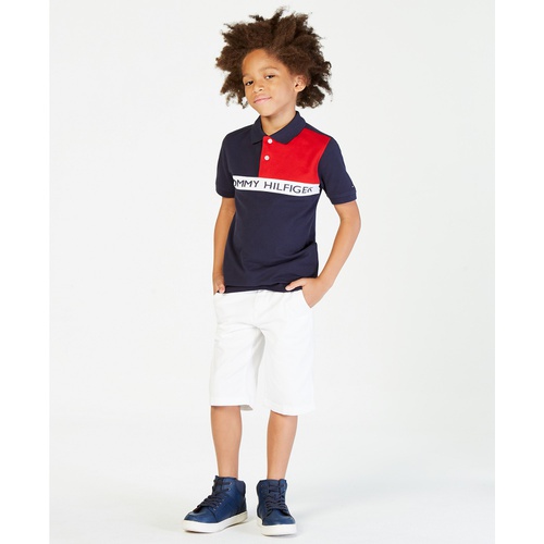타미힐피거 Toddler Boys Colorblocked Polo Shirt