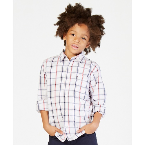 타미힐피거 Little Boys Samuel Plaid Button-Down Shirt