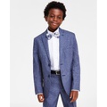 Big Boys Tonal Windowpane Jackets