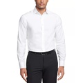 Mens Regular Fit TH Flex Essentials Wrinkle Free Stretch Dress Shirt