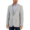 Mens Modern-Fit Herringbone Wool Sport Coat