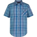 Toddler Boys Short Sleeve Skies Plaid Shirt