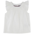 Big Girls Eyelet Trimmed Top