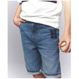 Big Boys Loose Denim Shorts