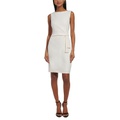 Womens Sleeveless Sheath Dress