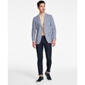 Mens Modern-Fit Windowpane Sport Coat