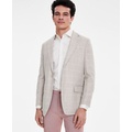 Mens Modern-Fit Windowpane Sport Coat