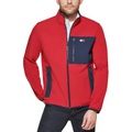 Mens Regular-Fit Colorblocked Soft Shell Jacket