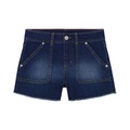 Toddler Girls Stretch Denim Frayed Hem Shorts