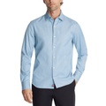 Mens Regular-Fit Untucked Length Dress Shirt