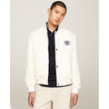 Mens Reversible TH Laurel Logo Bomber Jacket