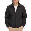 Mens Classic Soft-Shell Bomber Jacket