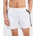 Mens Medium Length Drawstring 5 Swim Trunks