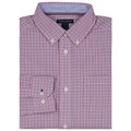 Big Boys Long Sleeve Stretch Compact Check Shirt