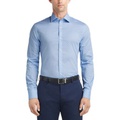 Mens Slim-Fit Wrinkle-Free Stretch Twill Dress Shirt