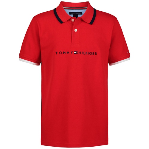 타미힐피거 Toddler Boys Tomas Embroidered Logo Polo Shirt
