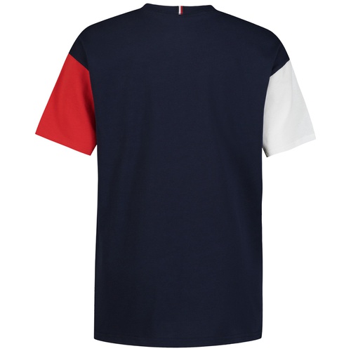 타미힐피거 Toddler Boys Crest Colorblocked Embroidered Logo Graphic Cotton T-Shirt