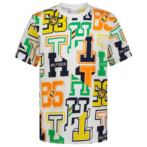 타미힐피거 Little Boys Varsity Letters Graphic T-Shirt