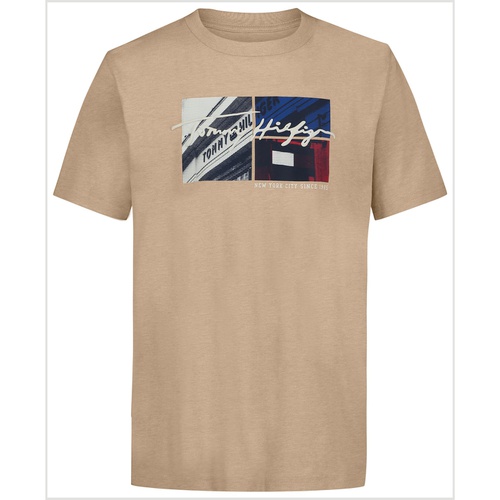 타미힐피거 Little Boys TH Street Short-Sleeve Graphic T-Shirt