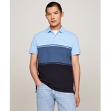 Mens Regular-Fit Colorblocked Polo Shirt
