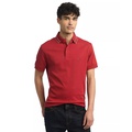 Mens Monotype Interlock Cotton Short Sleeve Polo Shirt