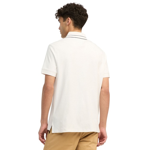 타미힐피거 Mens Monotype Interlock Cotton Short Sleeve Polo Shirt