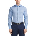 Mens Regular Fit Wrinkle-Free Stretch Twill Dress Shirt