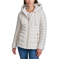 Womens Hooded Packable Puffer Coat