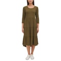 Womens Tiered A-Line Dress