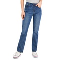 Womens Tribeca TH Flex Straight-Leg Jeans