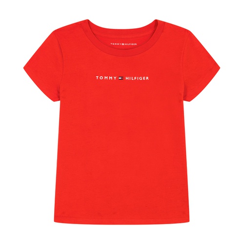 타미힐피거 Big Girls Classic Embroidered T-shirt