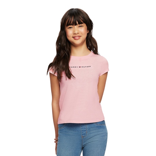 타미힐피거 Big Girls Classic Embroidered T-shirt