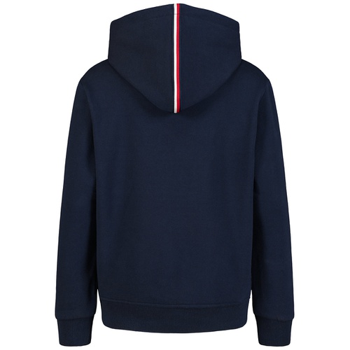 타미힐피거 Little Boys Essential Logo Embroidered Fleece Hoodie