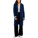 Womens Hooded Kimono Open Cardigan