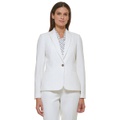 Women's One-Button Blazer