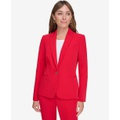 Women's One-Button Blazer