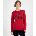 Womens Ornament Graphic Sweater