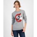 Womens Fox Graphic Sweater