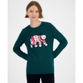 Womens Polar Bear Graphic Sweater