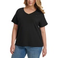 Plus Size V-Neck T-Shirt